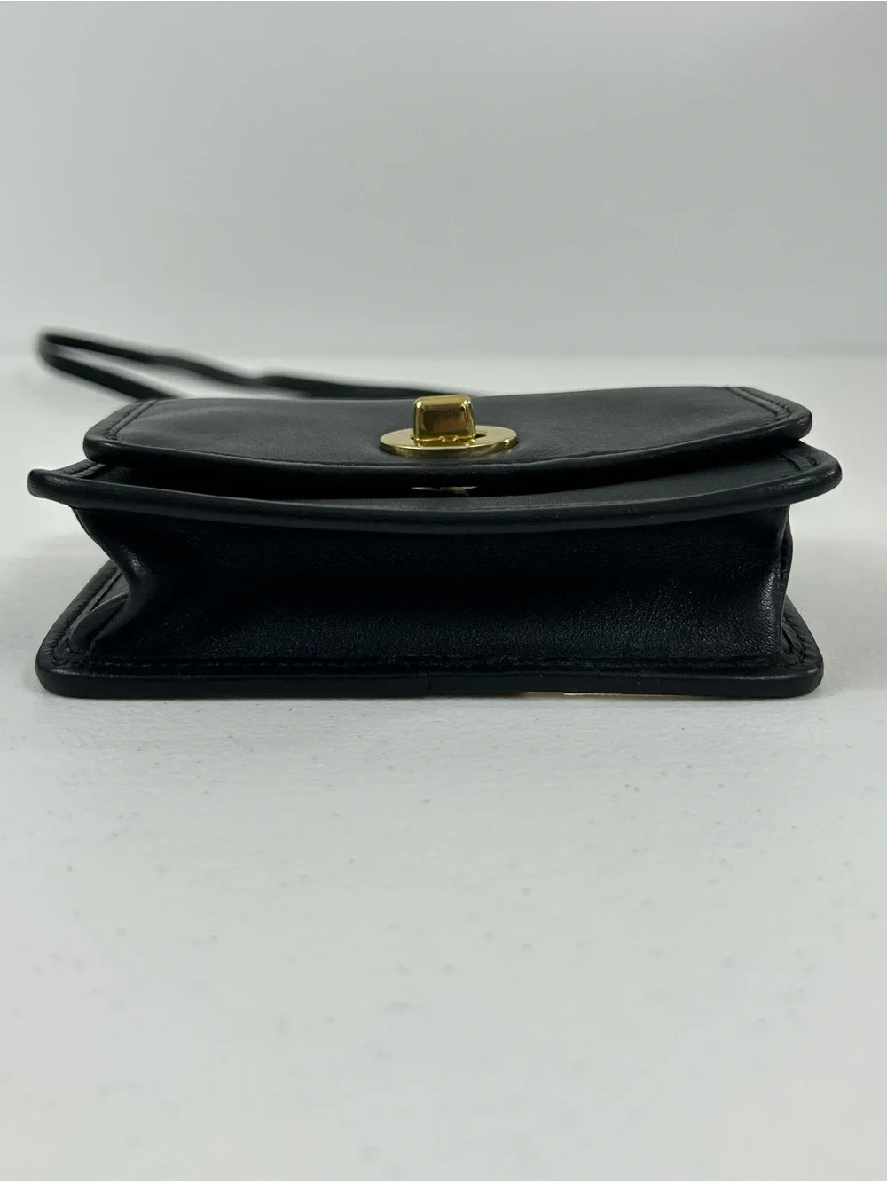 Coach Vintage Mini Black Turnlock Belt Bag NWT